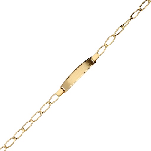 [5149] Pulsera Chapa Lisa