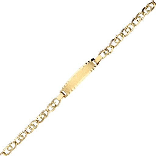 [5638] Pulsera Chapa Lisa