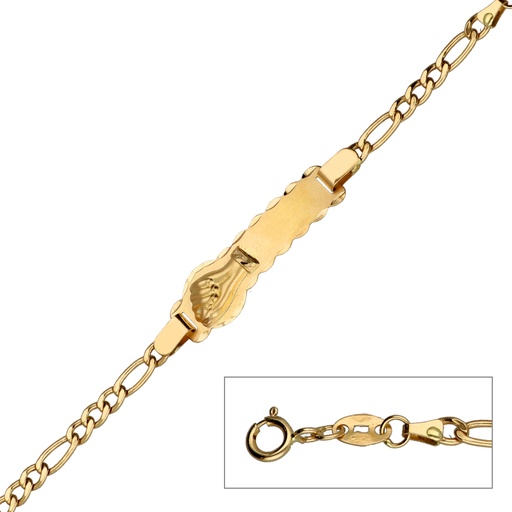 [5098] Pulsera Bebé Chapa Higa