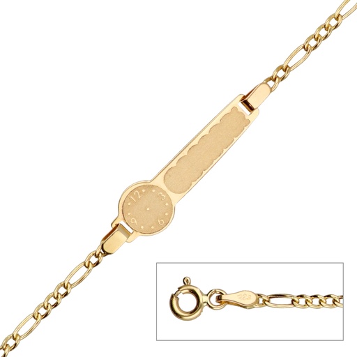 [5183] Pulsera Bebé Chapa Reloj