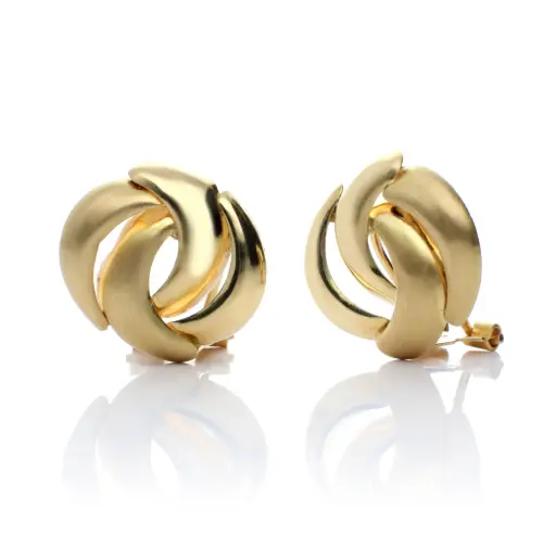 [8546] Pendientes Omega Lisos