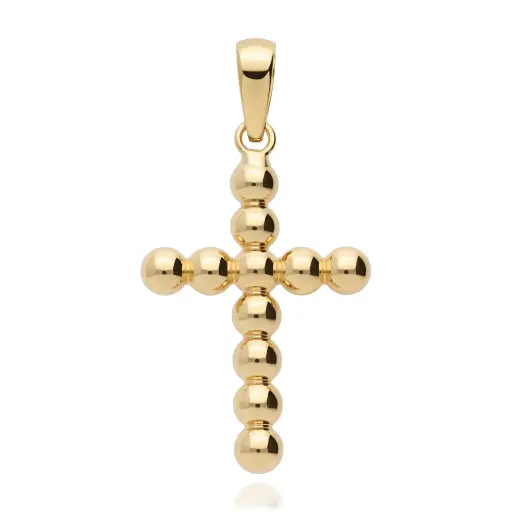 [6441] Cruz Lisa bolas 2 mm