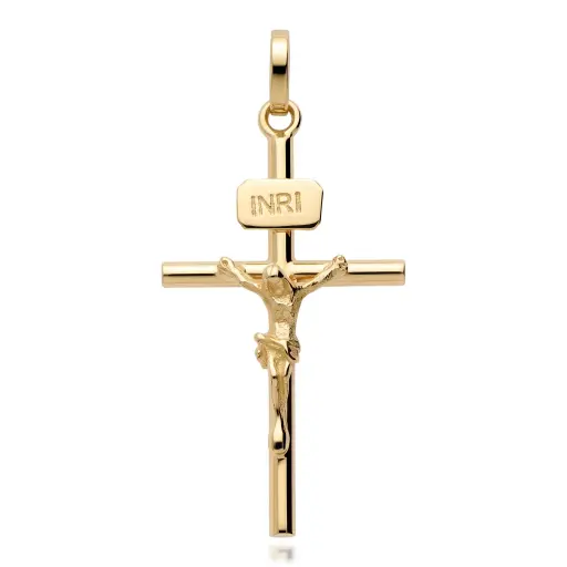 [6146] Cruz Cristo Fundición Tubo 1.5 mm
