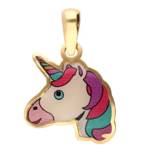 [8204c] Colgante Unicornio