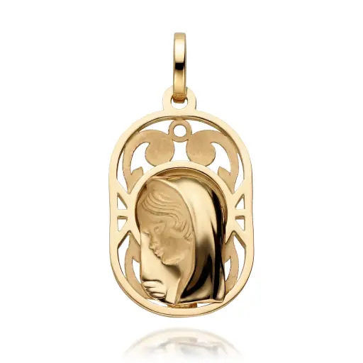 [6603] Medalla Virgen Niña 