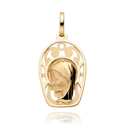 [6608] Medalla Virgen Niña 