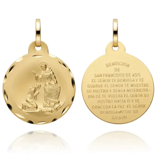 [6075 T] Medalla San Francisco de Asís