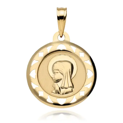 [6483] Medalla Virgen Niña 