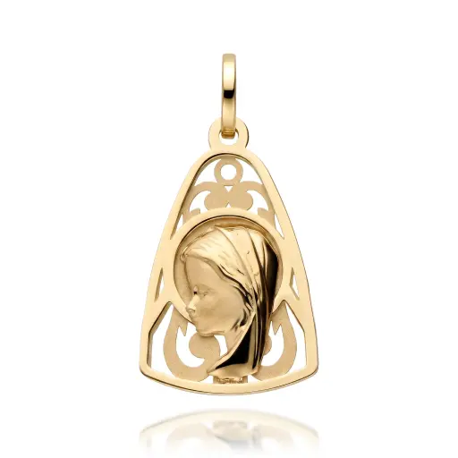 [6607] Medalla Virgen Niña  